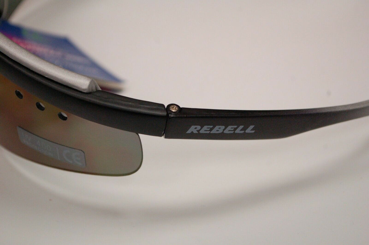 Rebell Sport Radsport-Sonnenbrille – NEU! HERGESTELLT IN ITALIEN! UV 400