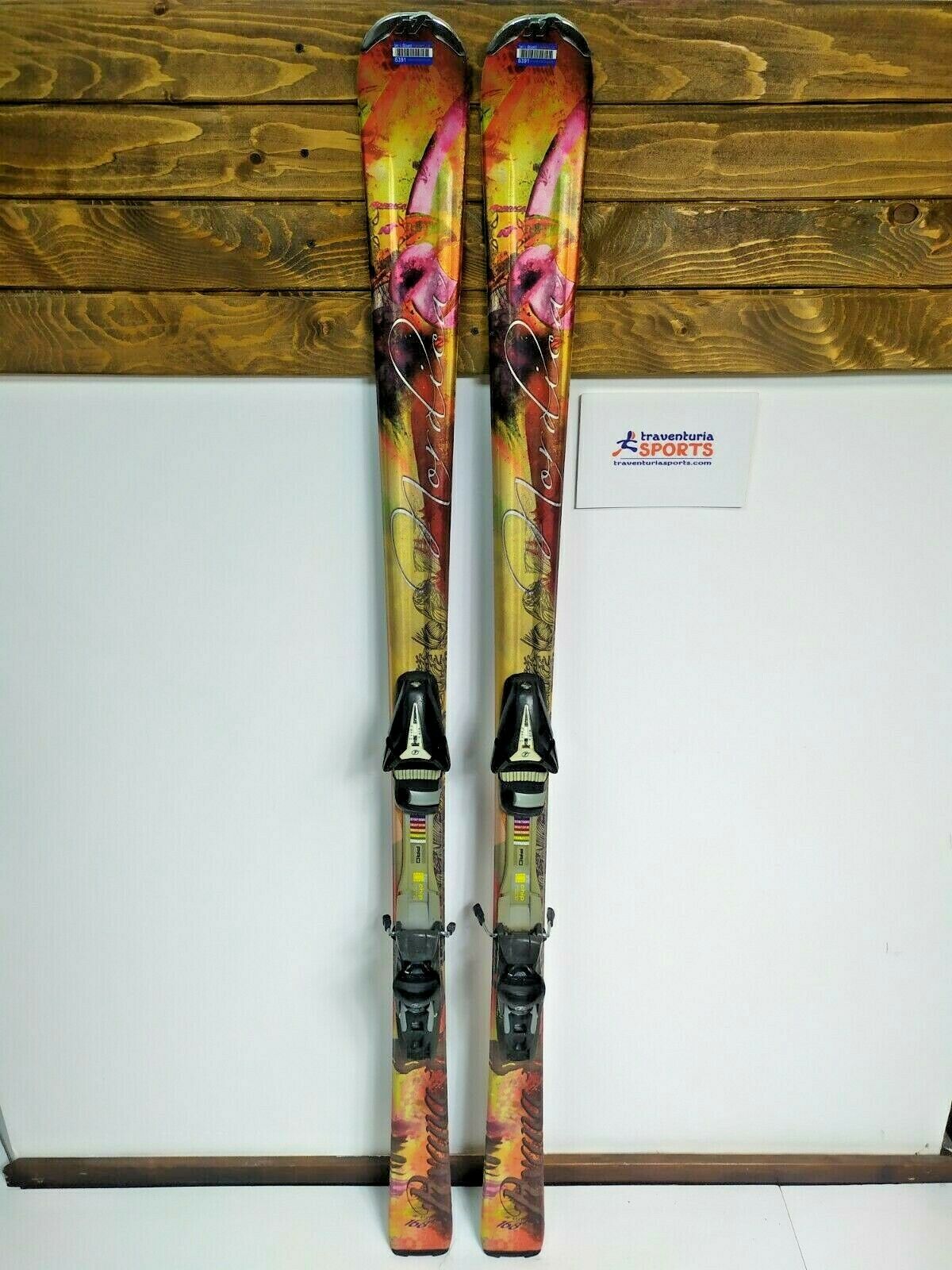 Nordica Axana Fastrack 168 cm Ski + Tyrolia SP100 Bindings Winter Sport