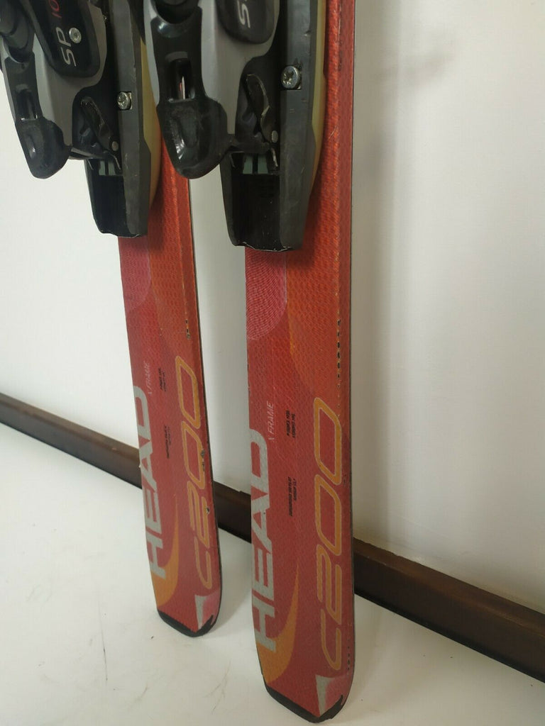 HEAD C200 156 cm Ski + Tyrolia 10 Bindings Winter Sport Snow