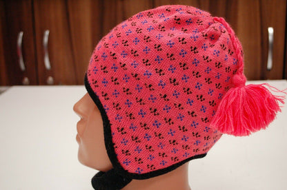 Cappello invernale da sci caldo da esterno originale Spluga Tricot, pratico e unico! NUOVO DI ZECCA!