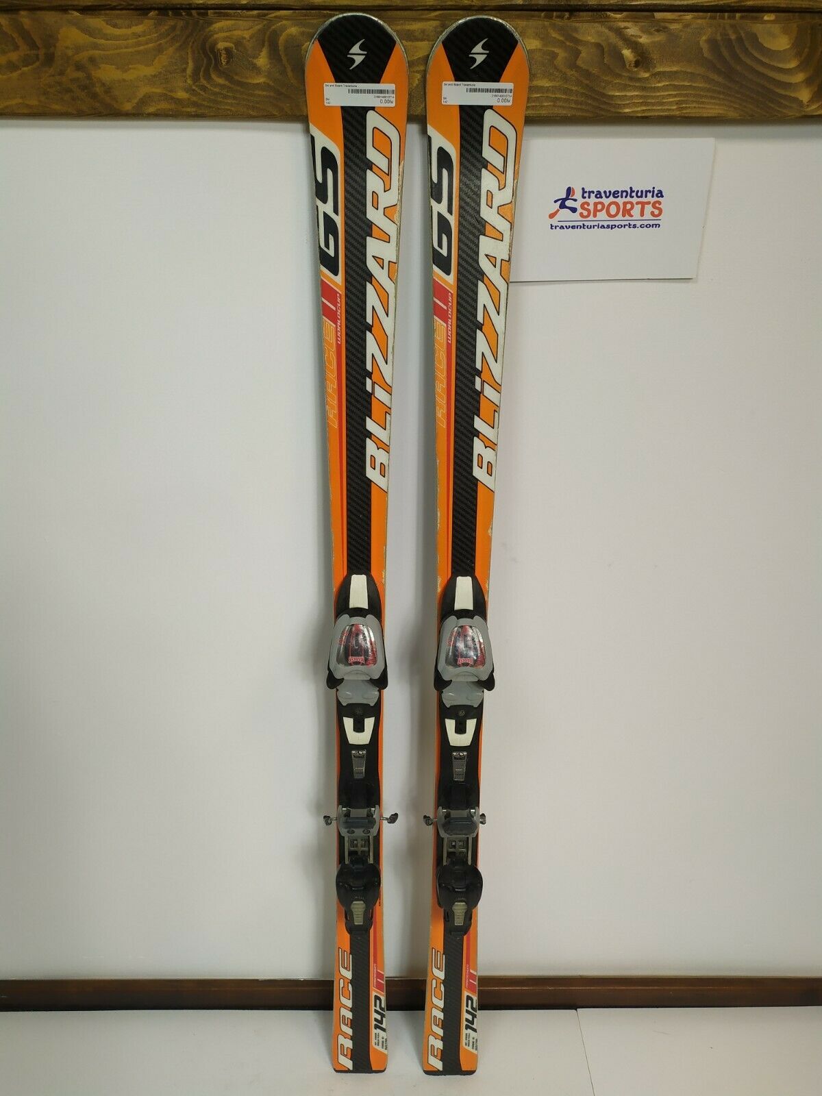 Blizzard Race GS World Cup 142 cm Sci + Attacchi Marker 7 Divertimento invernale Sport Neve