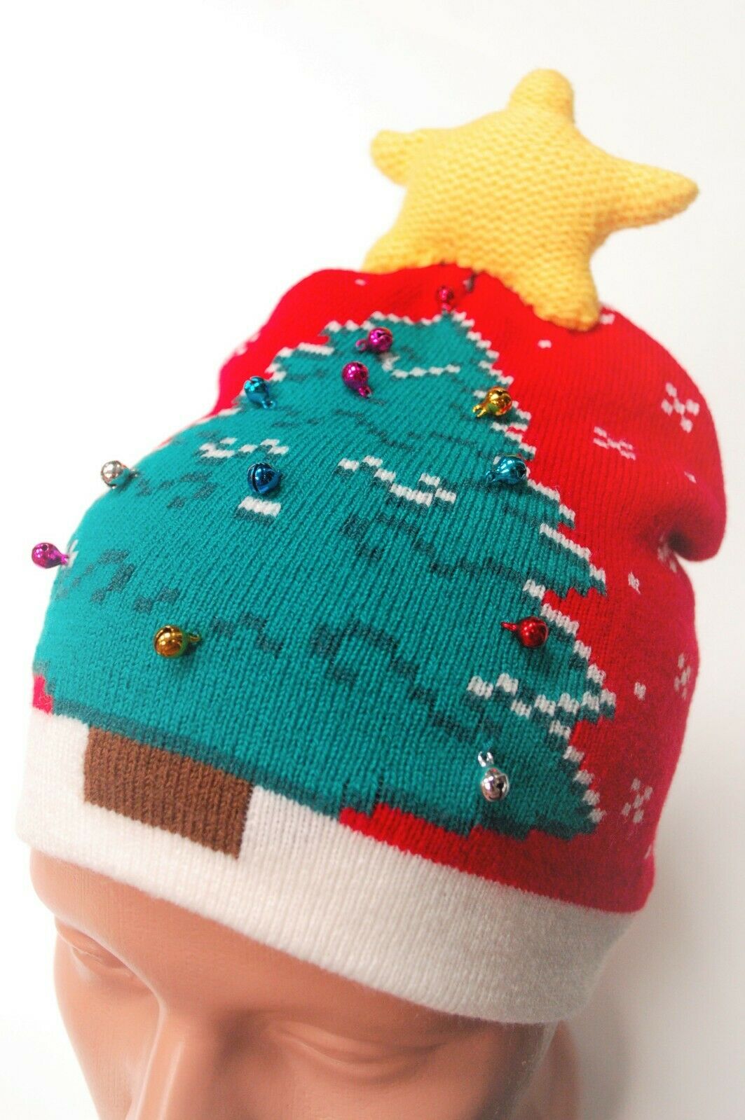Christmas Tree Original Outdoor Warm Ski Winter Hat Practical Unique! BRAND NEW!