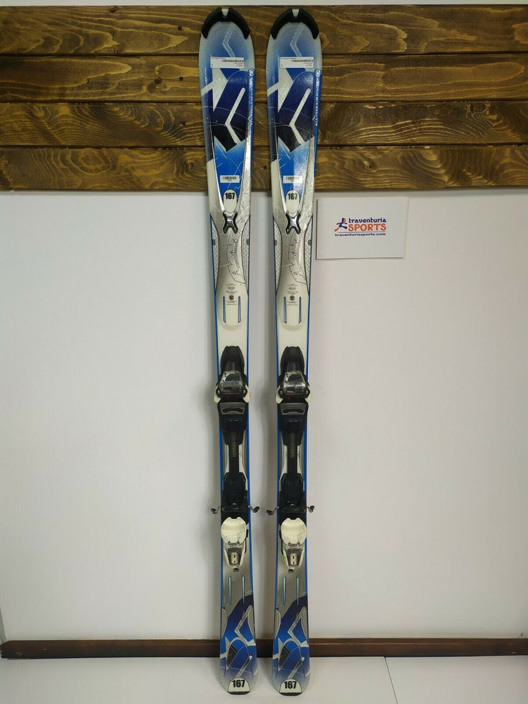 K2 RX AMP 167 cm Ski + Marker 10 Bindings Winter Sport Snow Outdoor Fun