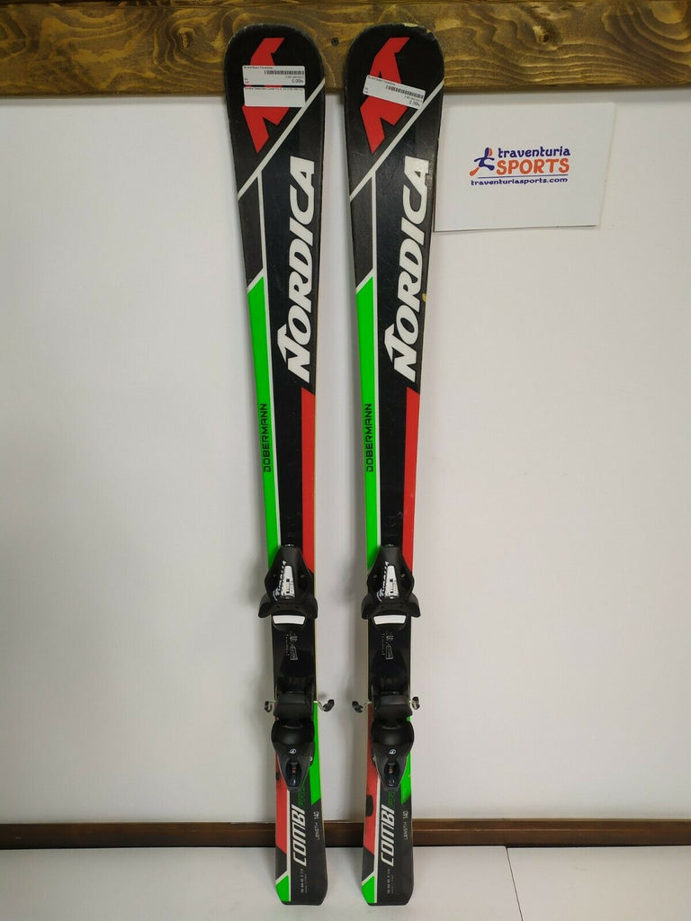 Nordica Dobermann Combi Pro S 140 cm Ski + BRAND NEW Tyrolia SX 10 Bindings BSL