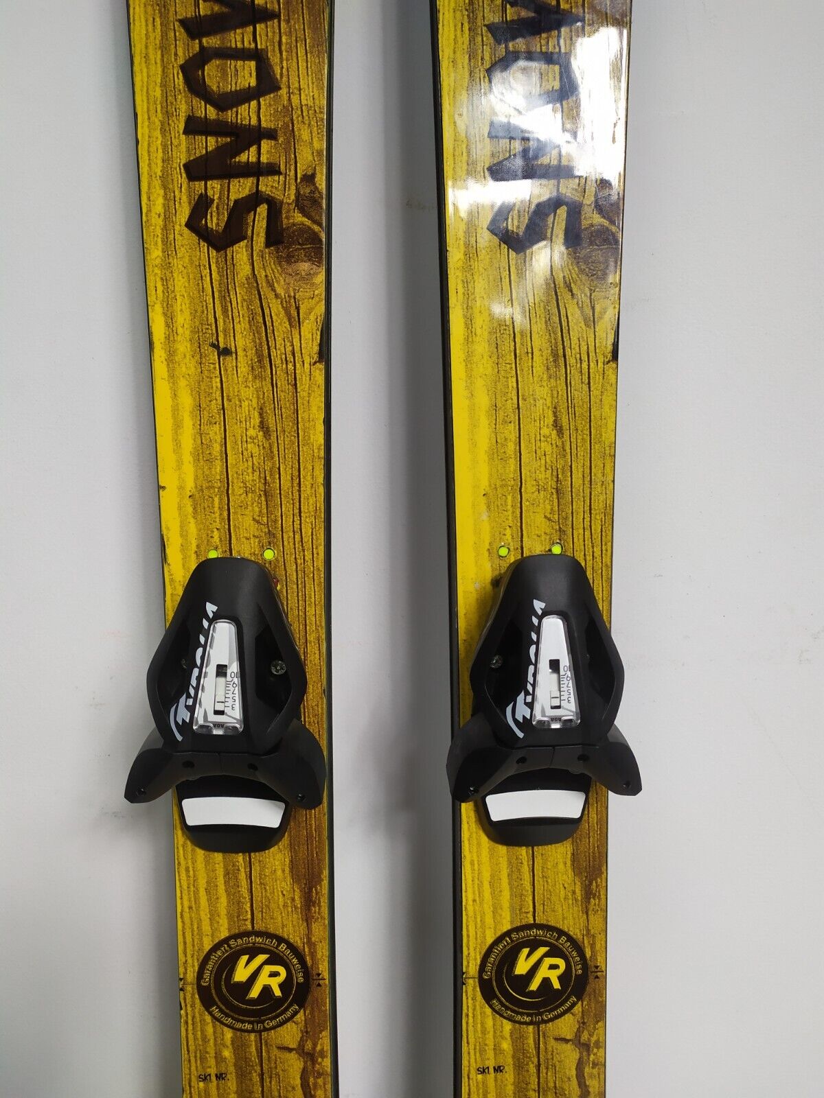 Snowrider Speedrocker VR 160 cm Ski + NEW Tyrolia SX 10 Bindings Handmade Speed