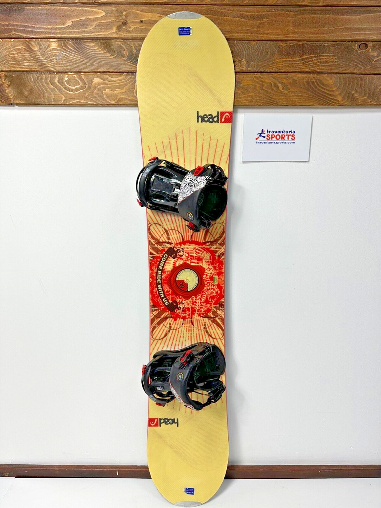 HEAD Rocka 4D 159 cm Snowboard + HEAD NX M Bindings Winter Snow HEAD Rocka 4D 159 cm Snowboard + HEAD NX M Bindings Winter Snow