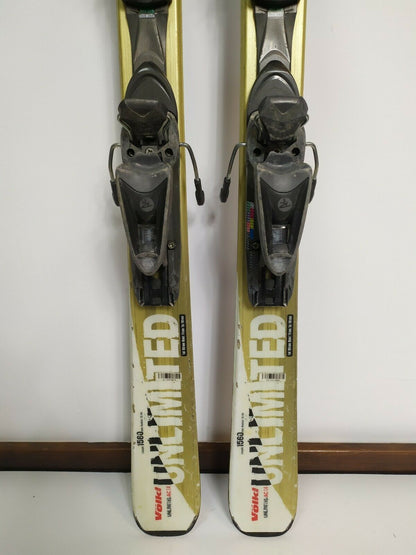 Ski Volkl Unlimited AC7.4 156 + fixations Rossignol 9.5 Hiver Plaisir Extérieur CBS