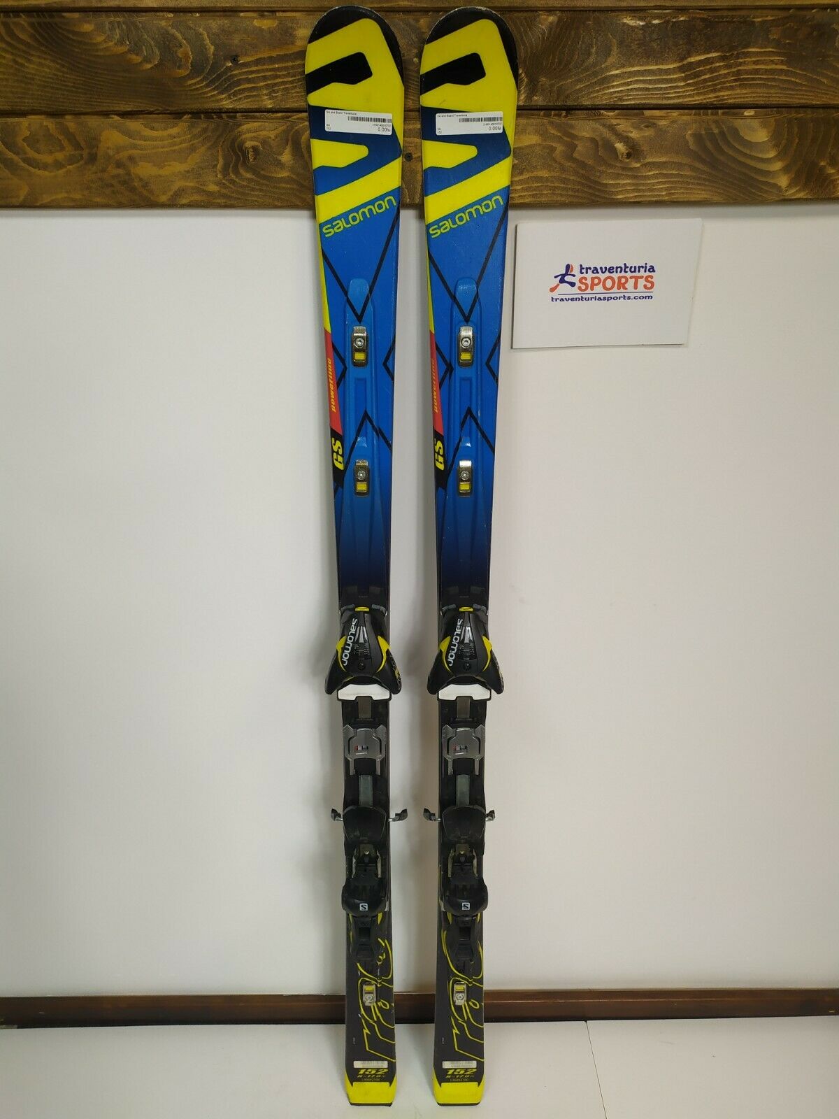 Salomon Race GS 152 cm Ski Salomon Bindings Winter Fun Snow – Traventuria Sports