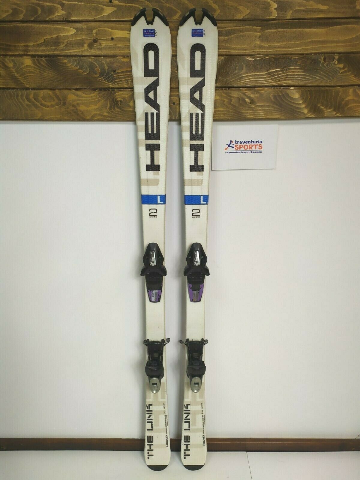 HEAD The Link R 163 cm Ski + Tyrolia BYS 10 Bindings Winter Sport