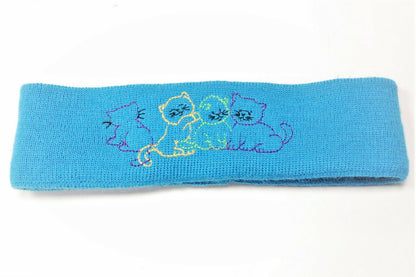 SPLUGA TRICOT Kinder-Stirnband, einzigartig, warm, Winter, Skisport, Vintage, HERGESTELLT IN ITALIEN