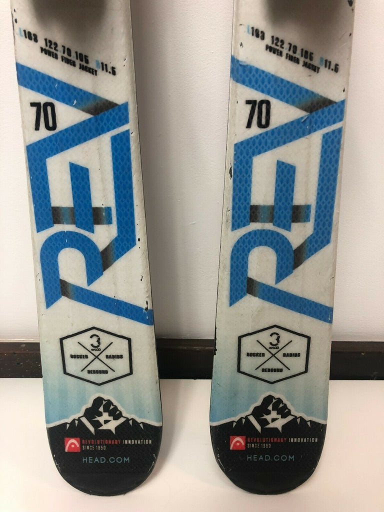 HEAD REV 70 163 cm Ski Tyrolia 10 Bindings Winter Sport Snow Fun Outdoor