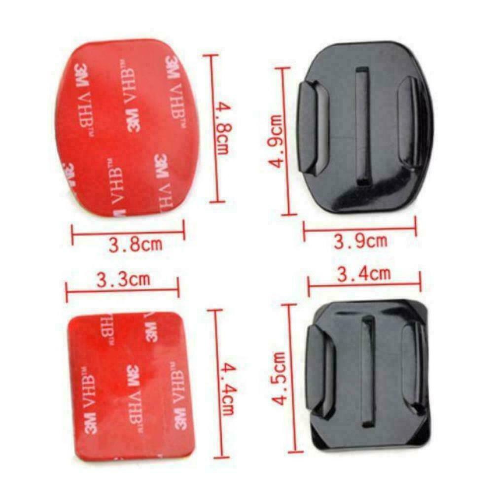 Go Pro Accessories Sticker Flat Curved Adhesive 3M Vhb Mount Surfboard Surfaced
