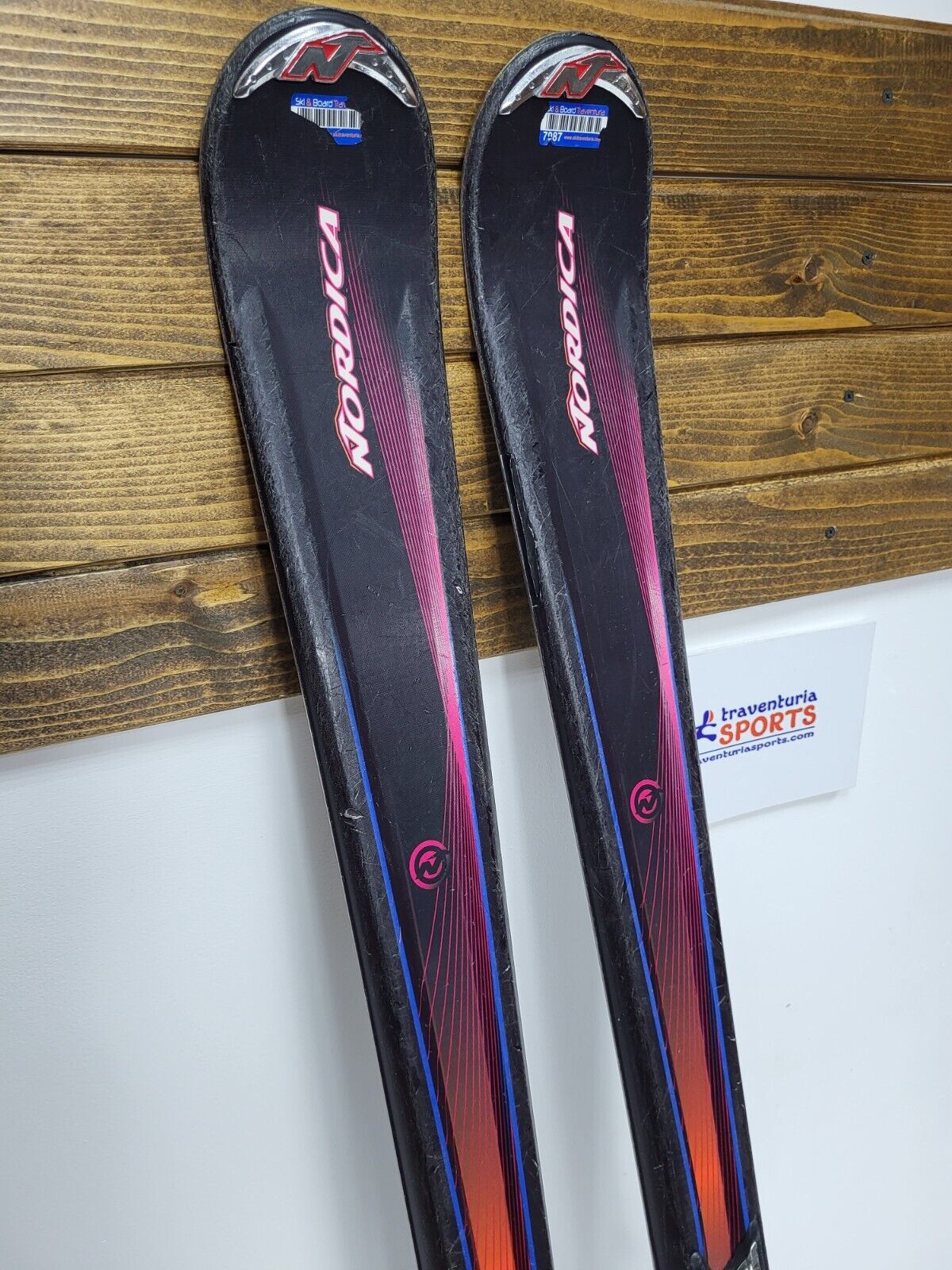 Nordica Fate 170 cm Ski + Nordica N Pro 12 Bindungen Winter Schneesport Outdoor