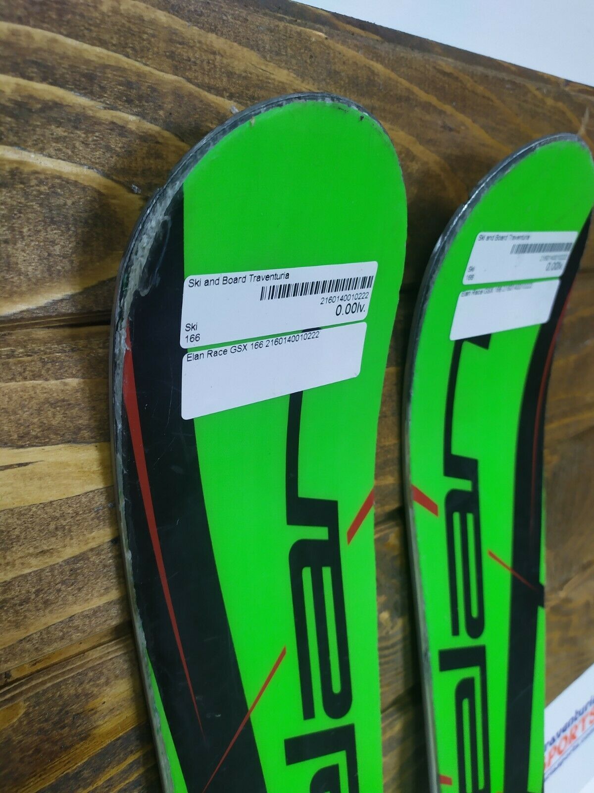 Elan Race GSX 166 cm Skis + New Tyrolia SX10 Bindings Winter Fun Snow BSL