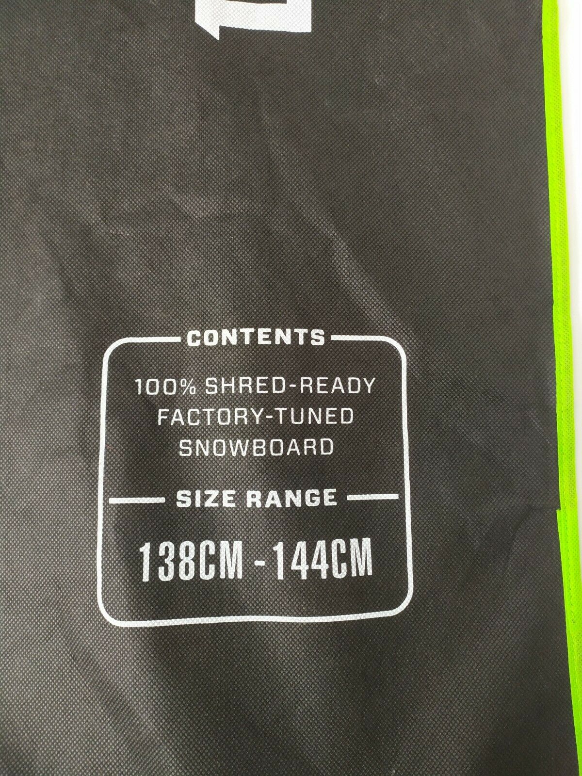 Burton Praktische, leichte Snowboardtasche Wintersportzubehör Schneespaß