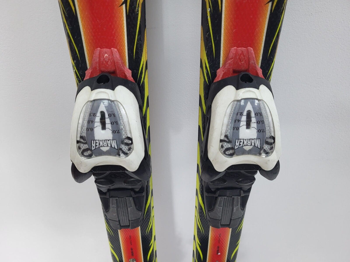 Völkl Racetiger GS JR 130 cm Ski + Marker 7 Bindings Winter Sport Snow Fun