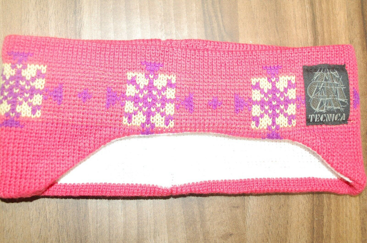 Tecnica Schönes, gestricktes, seltenes Winter-Outdoor-Ski-Sport-Stirnband, NEU