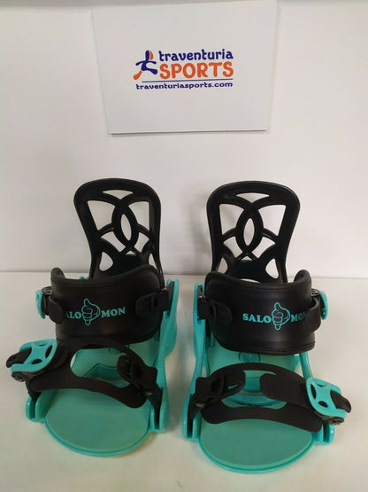 Salomon GoodTime BRAND NEW Snowboard Bindings Size XS Adventure Snow Winter