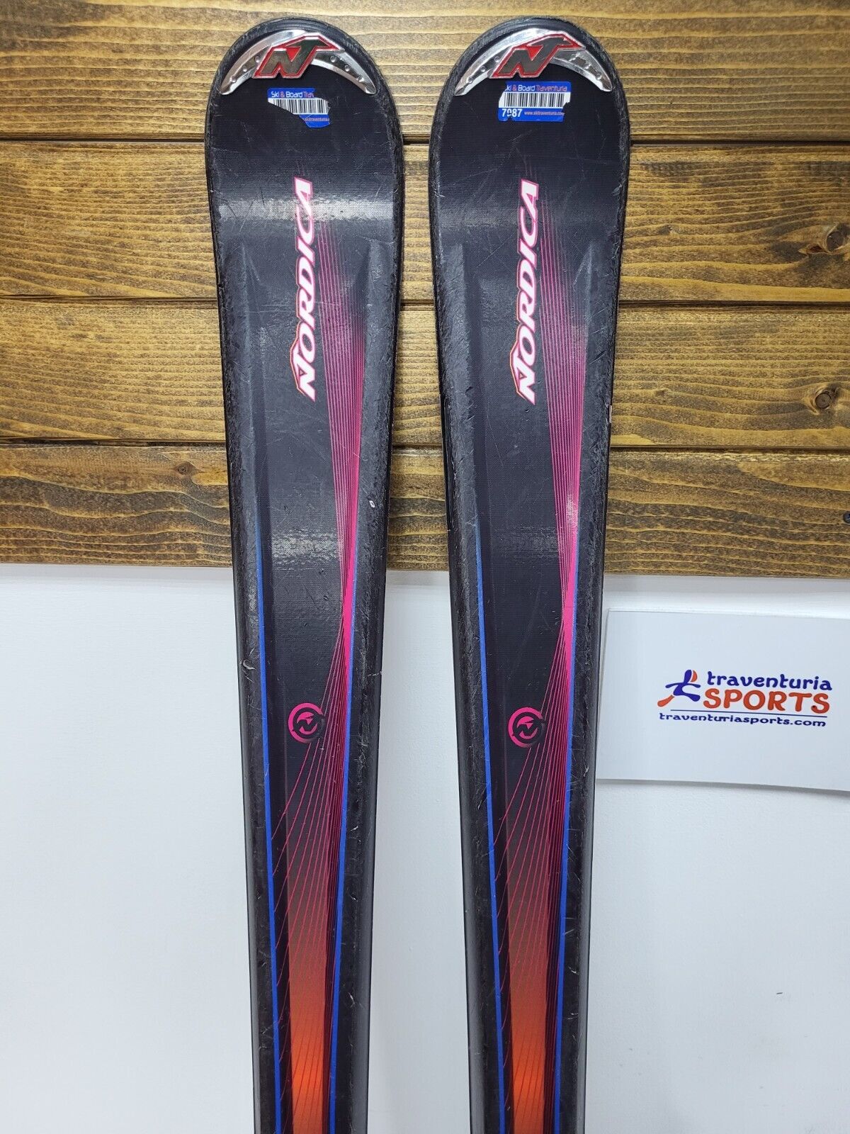 Nordica Fate 170 cm Ski + Nordica N Pro 12 Bindungen Winter Schneesport Outdoor