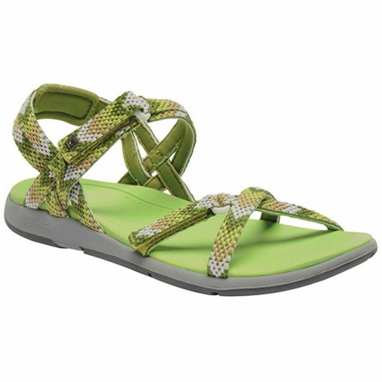 Regatta Sandals Green Summer Outdoor Comfortable Light Ladies Beach Swimming