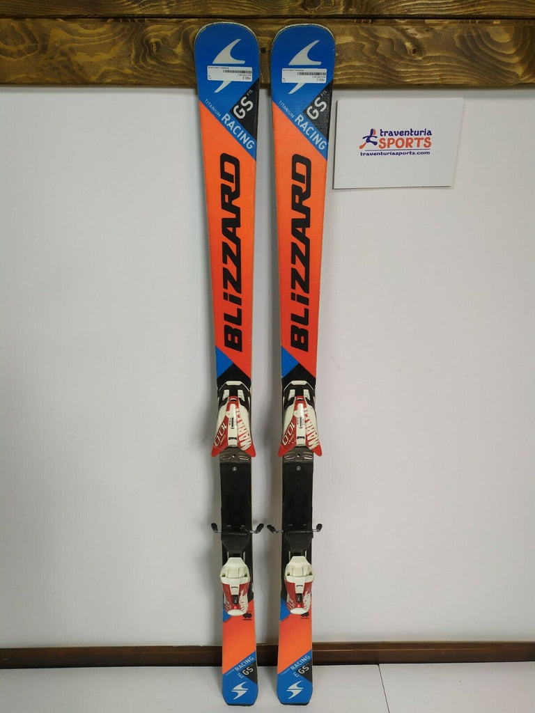 Geweldig zweep Infecteren Blizzard Titanium Racing GS FIS 142 cm Ski + Marker 10 Bindings Winter –  Traventuria Sports