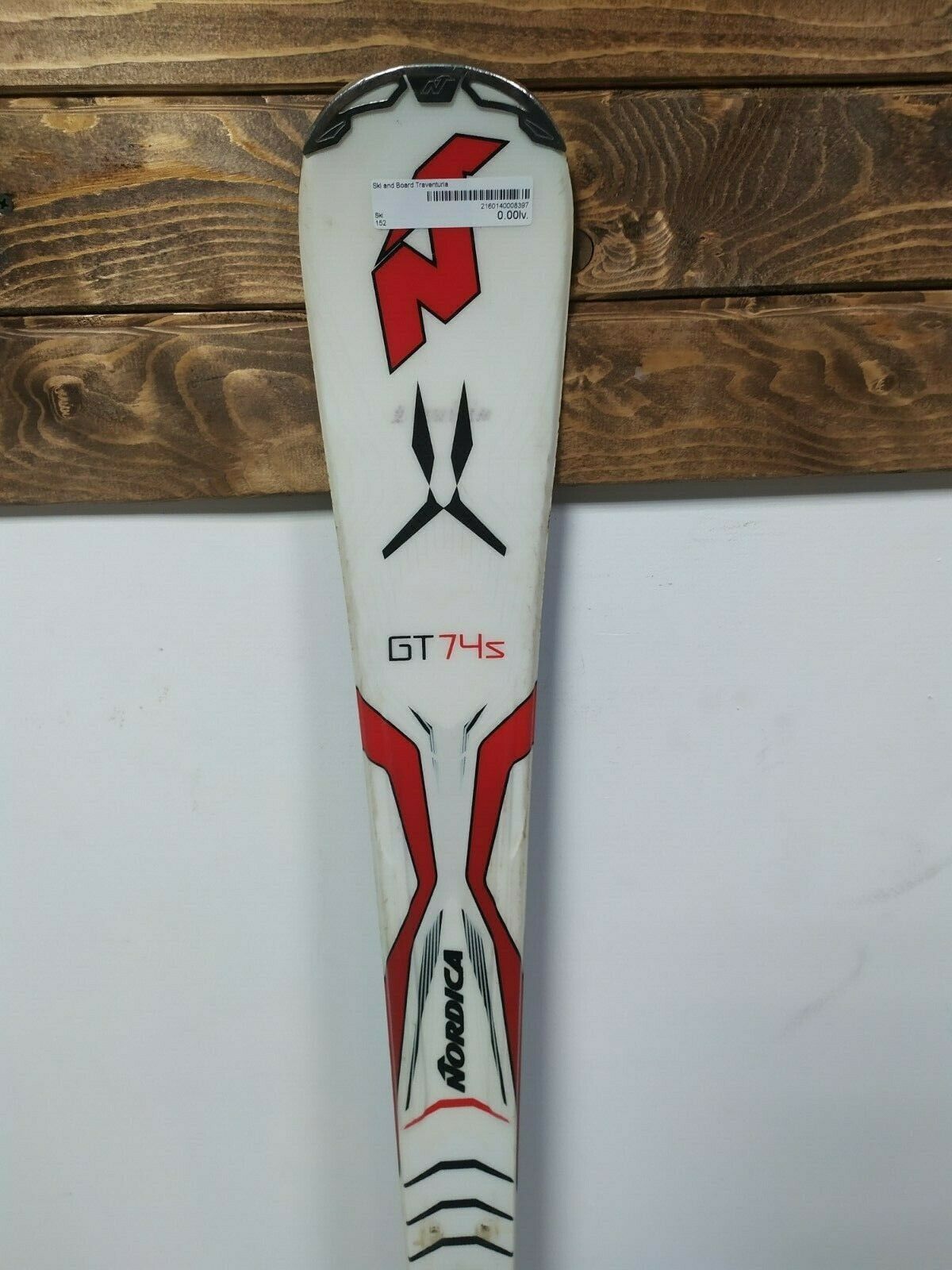 Ski Nordica GT74s 152 cm (1 ski, pas une paire)