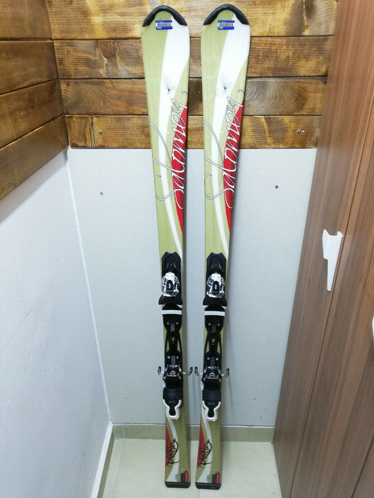 Salomon Rush N6 164 cm Ski + BRAND NEW LOOK Express 10 Bindings Winter Fun Snow