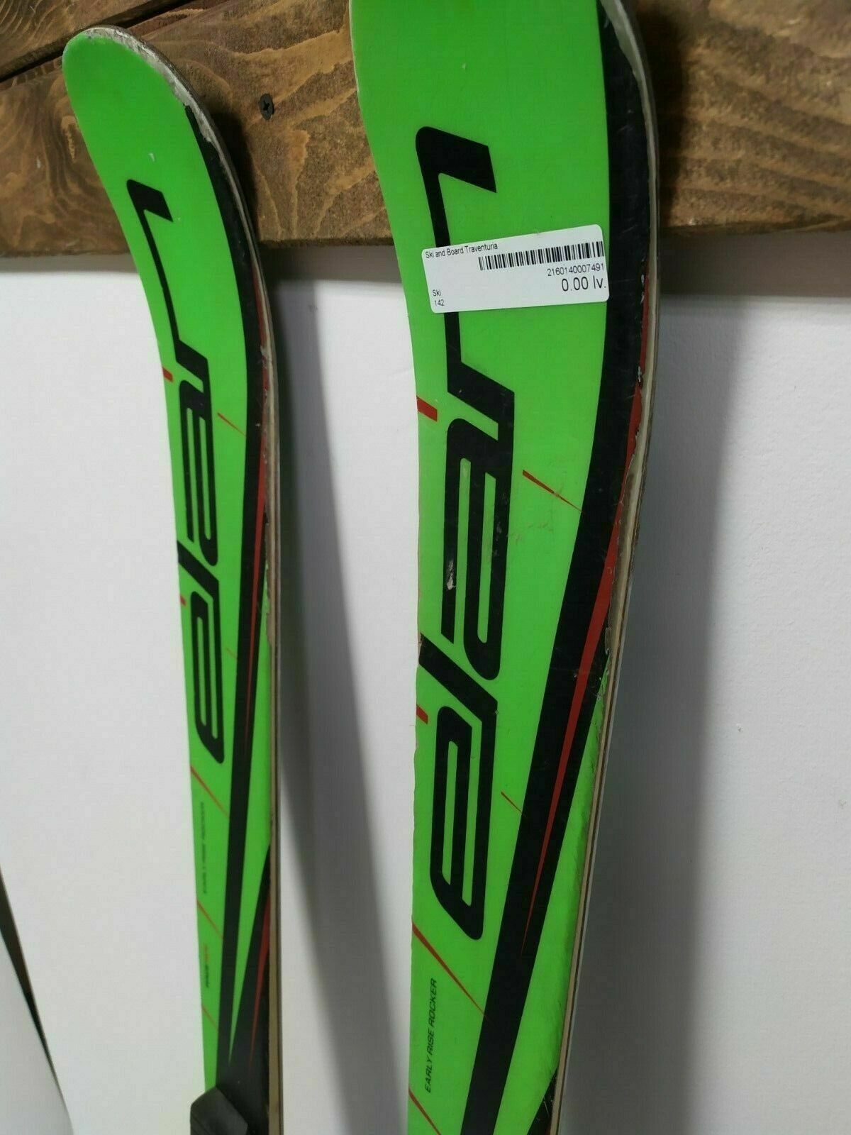 Elan Race RCG 142 cm Ski + Elan EL 7.5 Bindungen Winterspaß Schneeabenteuer Sport