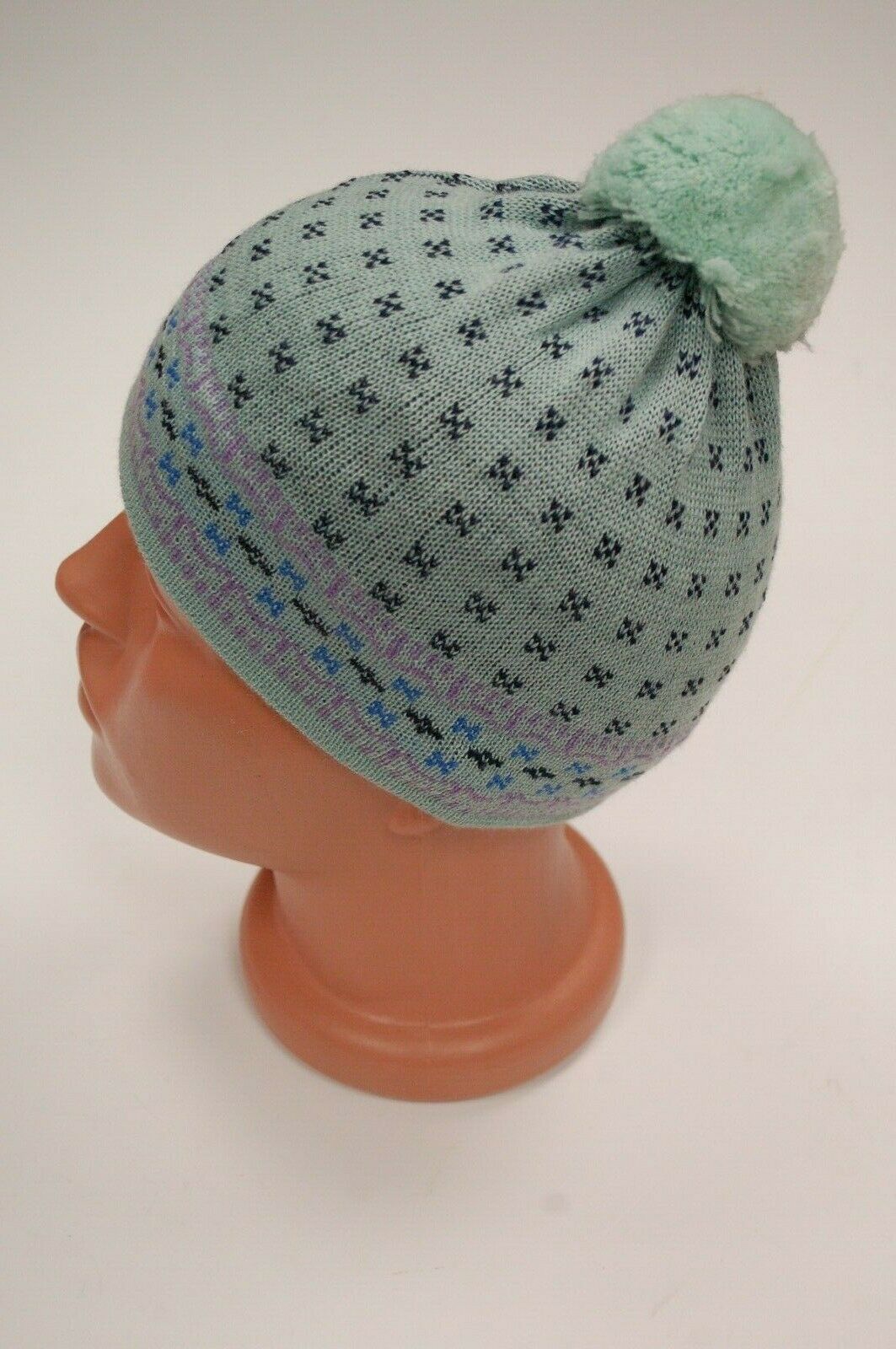 Cappello da sci invernale caldo lavorato a maglia Spluga Tricot, raro, pratico e confortevole, NUOVO DI ZECCA!