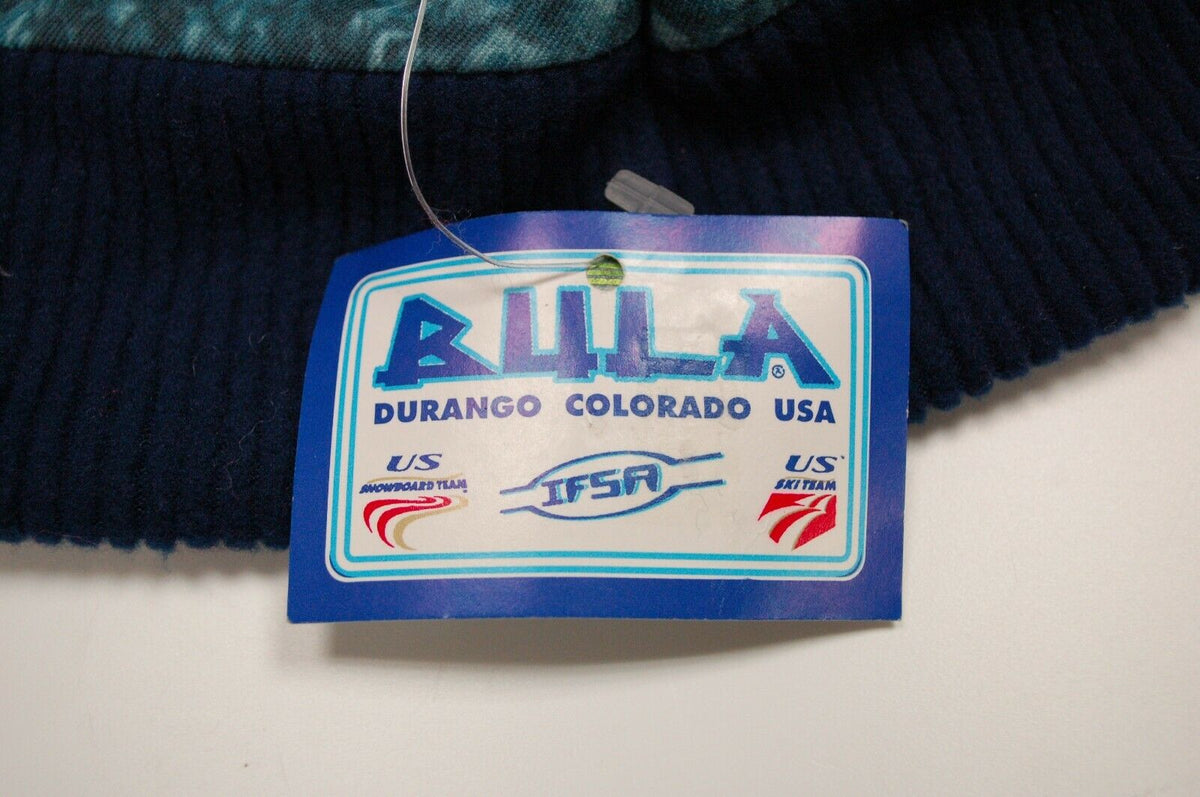 Bonnet de ski original Bula pour les sports de plein air Chaud Hiver Pratique Unique ! Rare ! NEUF !