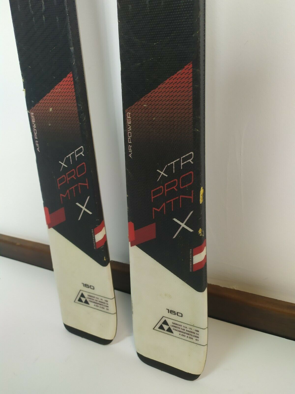 Ski Fischer XTR Pro MTN X 160 cm Plaisirs d’hiver Neige Extérieur Sport Aventure CBS