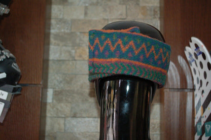 Reusch Schönes gestricktes, seltenes Winter-Outdoor-Ski-Sport-Stirnband NEU