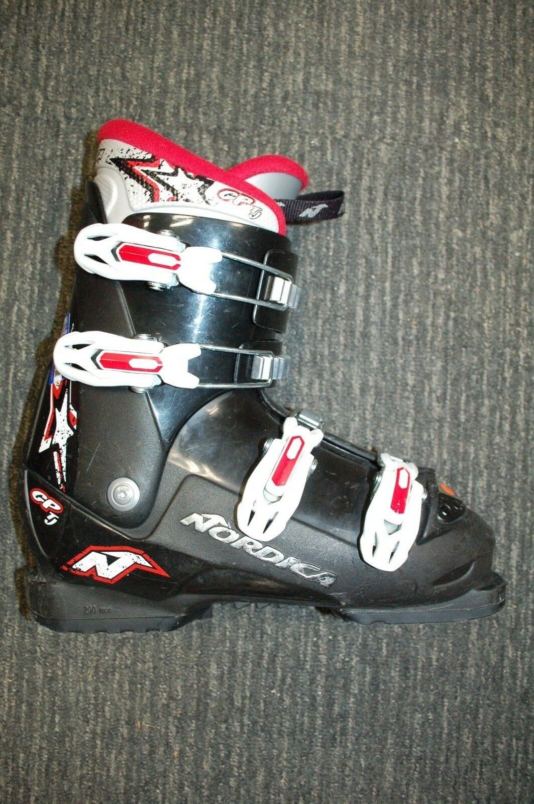 Nordica GP TJ Ski Boots (EU 39; UK 5 3/4; Mondo 250) Sport Winter Ski Snow Fun