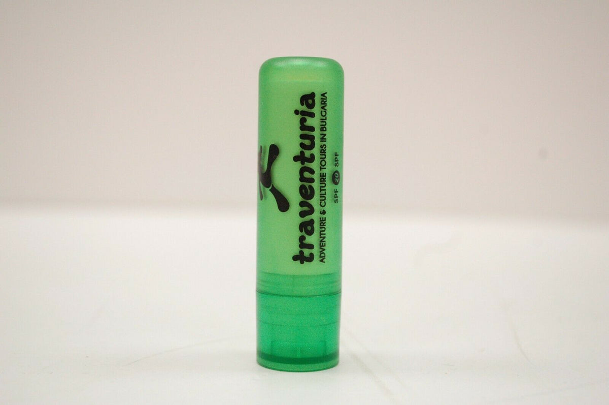 Traventuria Lip Balm SPF 20 Summer Winter Windy Weather Protective