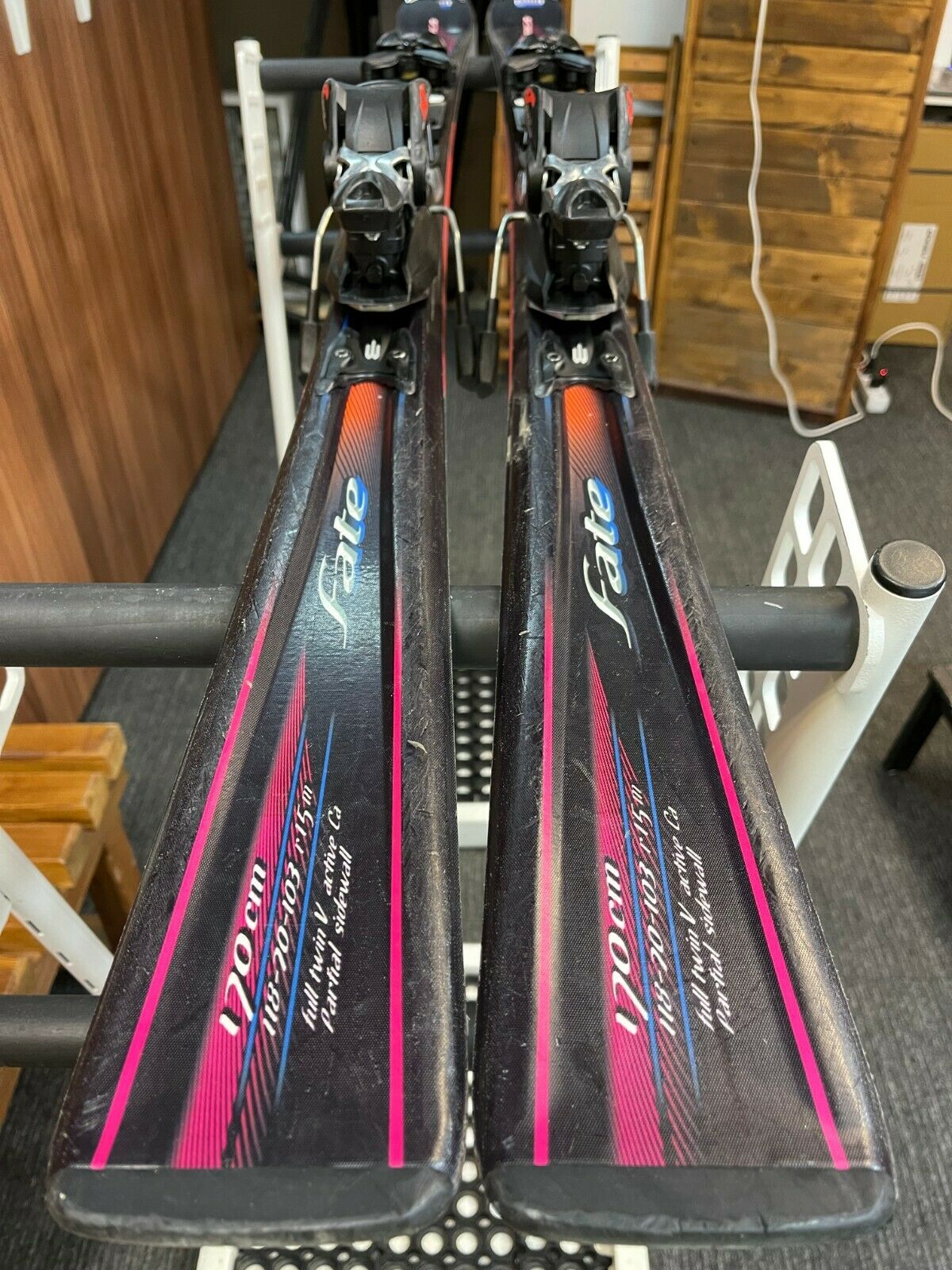 Nordica Fate 170 cm Ski (Modelljahr 2018) + Nordica Bindungen – Wintersport – Outdoor