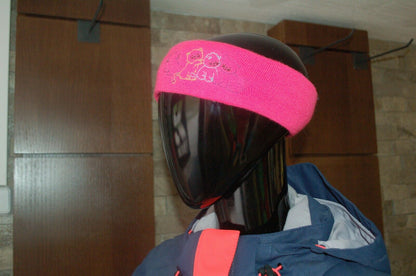 Fascia per capelli SPLUGA TRICOT da bambina, unica, calda, invernale, da sci, sportiva, vintage, MADE IN ITALY