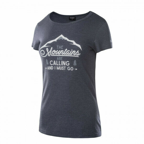 T-shirt femme en coton HI-TEC Lady Nulis Confortable Été Plein air Sportif