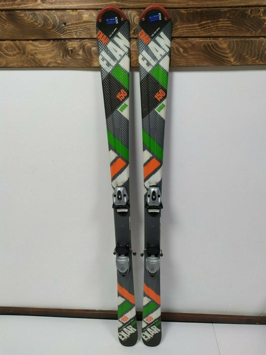 Elan Exar Vidia 150 cm Ski + BRAND NEW Tyrolia SL 70 Bindings Winter Sports Fun BSL