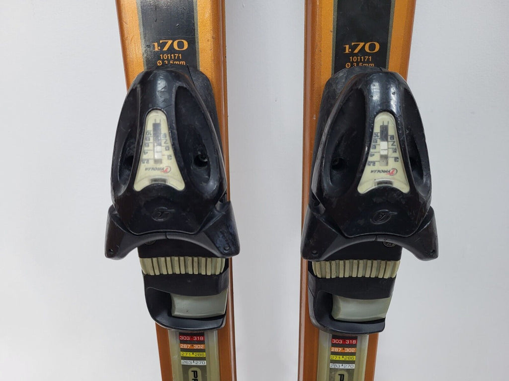 Völkl V Limited 170 cm Ski + Tyrolia SP 100 Bindings Winter Sport