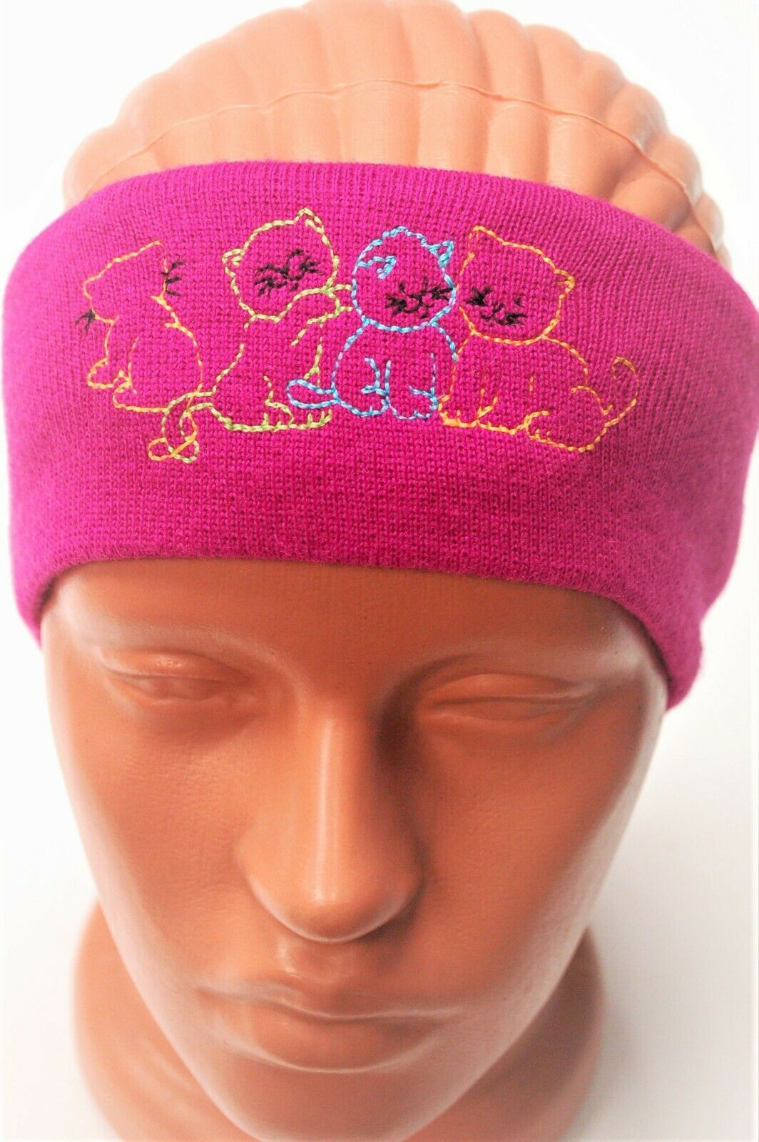 SPLUGA TRICOT Kinder-Stirnband, einzigartig, warm, Winter, Skisport, Vintage, HERGESTELLT IN ITALIEN