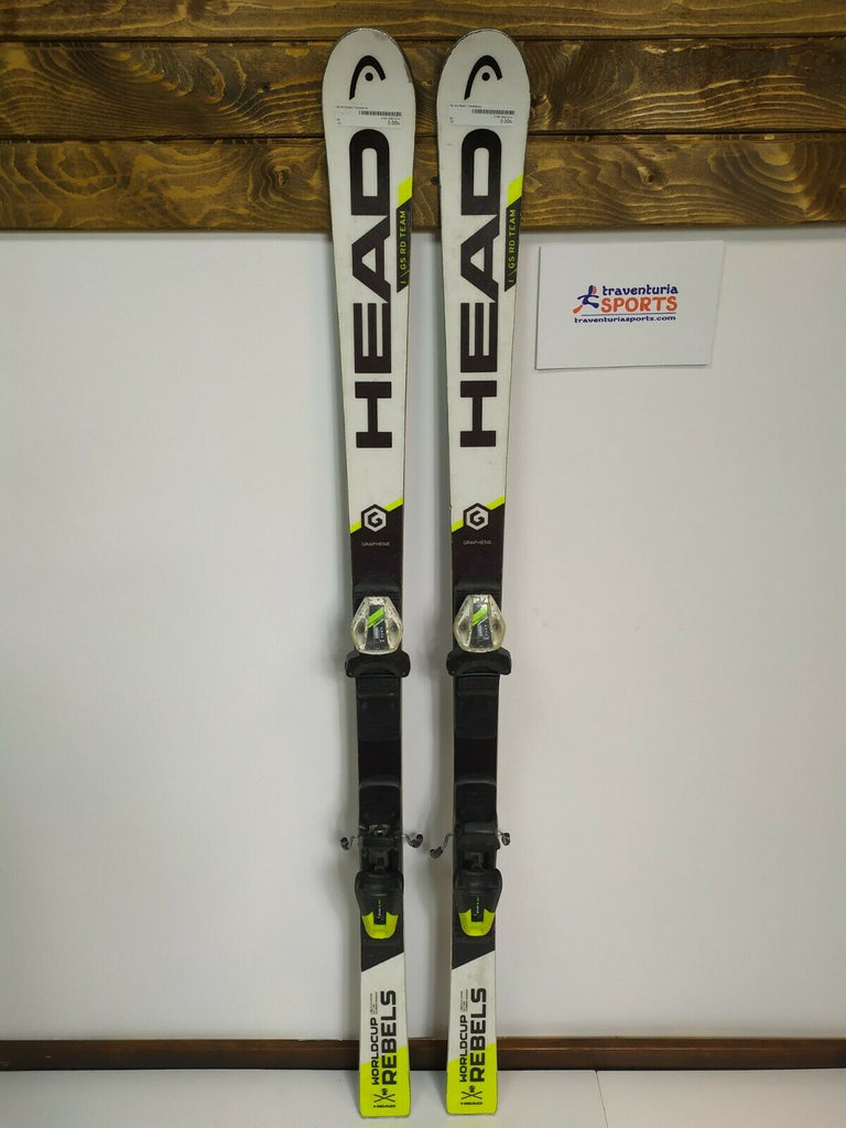 Head World Cup Rebels I.GS RD 152 cm Ski + HEAD 9 Bindings Winter Sport Snow
