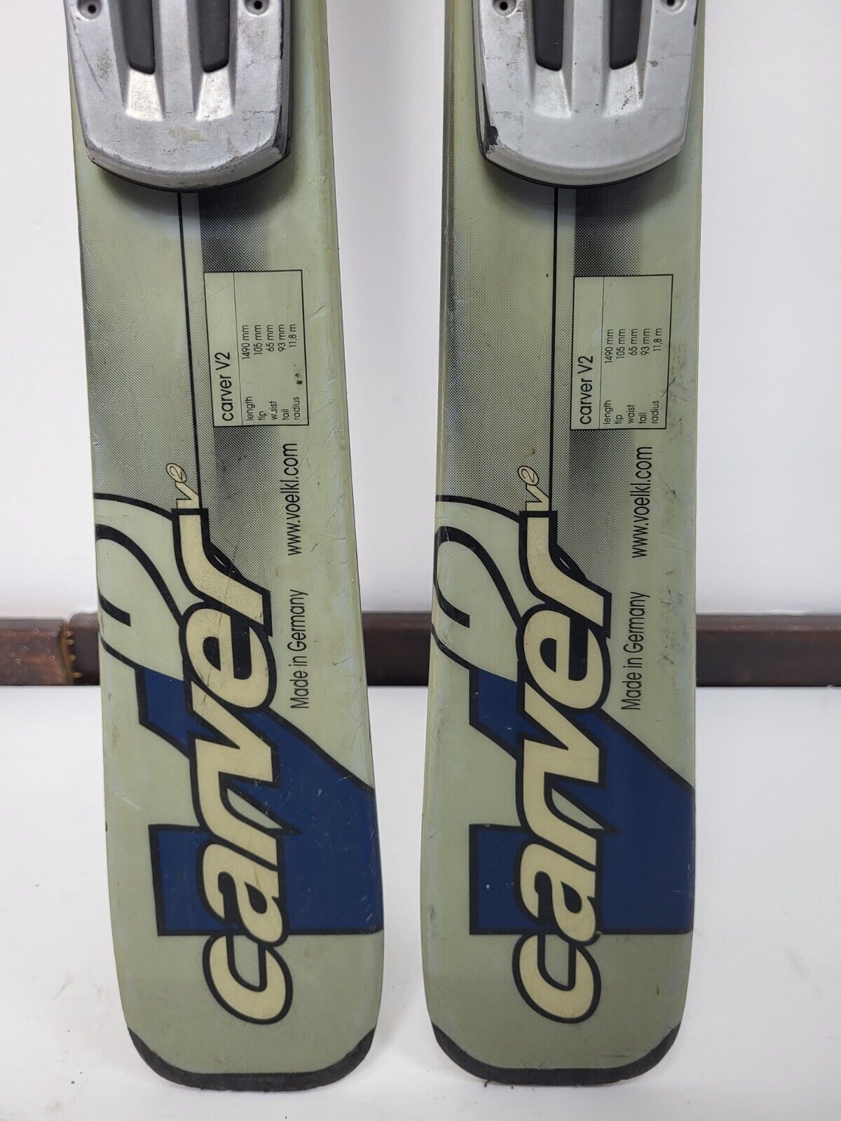 Völkl Carver 149 cm Ski CBS Winter Fun Snow Outdoor Sport Adventure