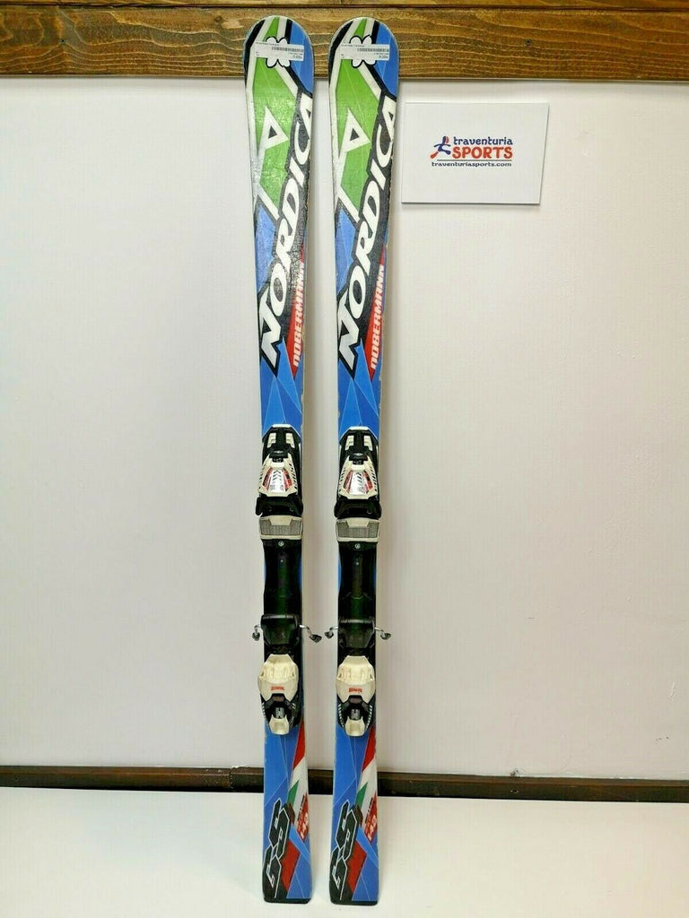 Nordica Dobermann GS J 142 cm Ski + Marker Race 10 Bindings Sport Winter Fun