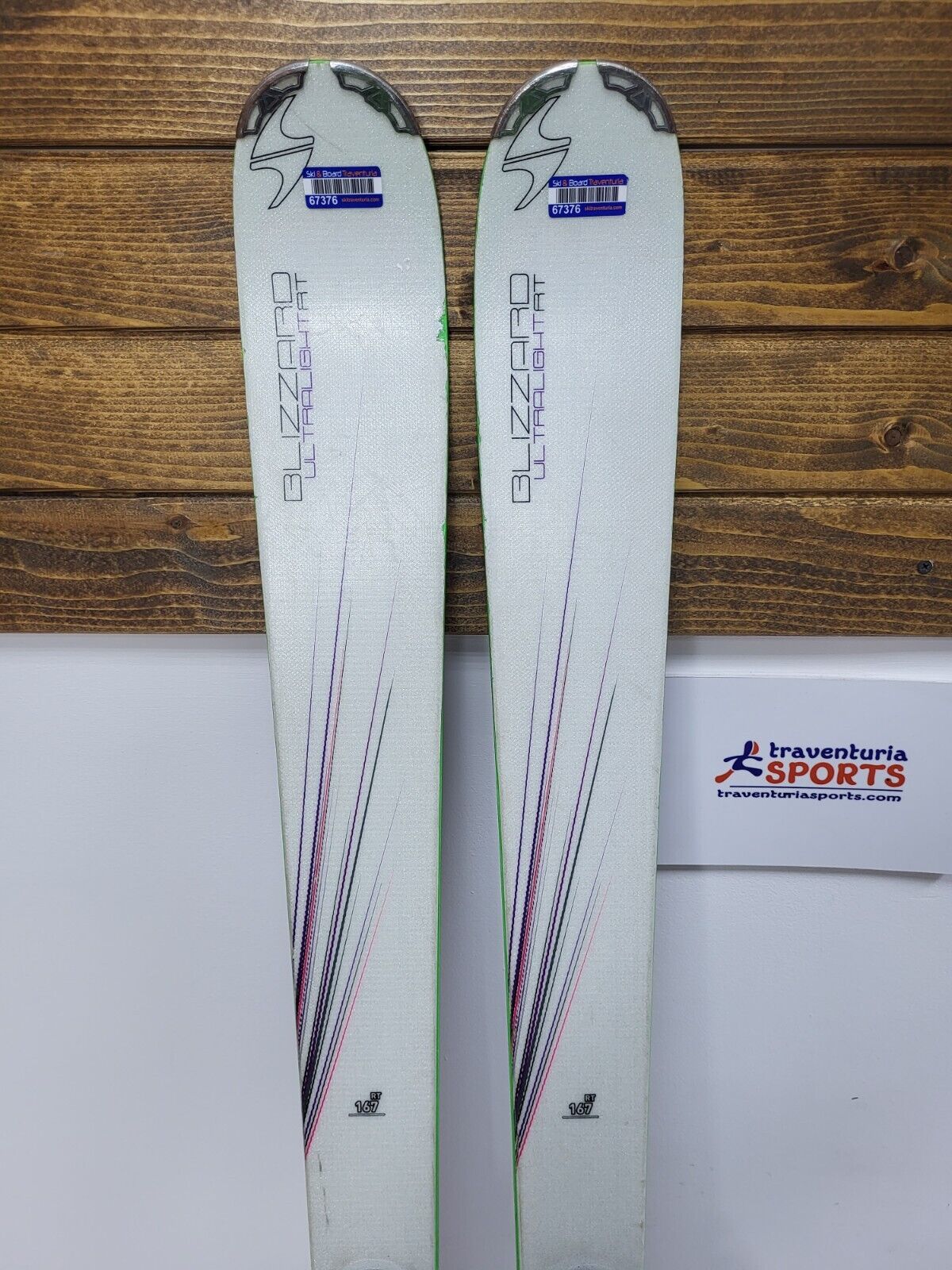 Blizzard Ultralight RT 167 cm Ski + Elan ESP 10 Bindungen – Wintersportspaß