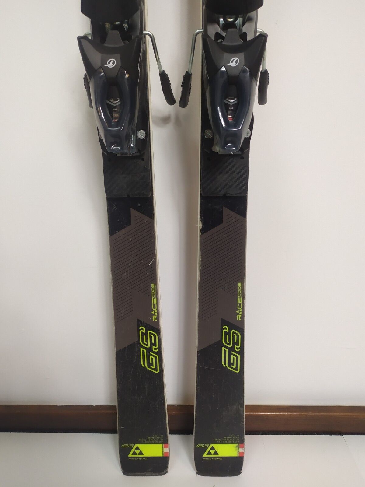 Ski Fischer RC4 GS 183 cm + fixations Tyrolia 10 neuves BSL Sports d’hiver Plaisir
