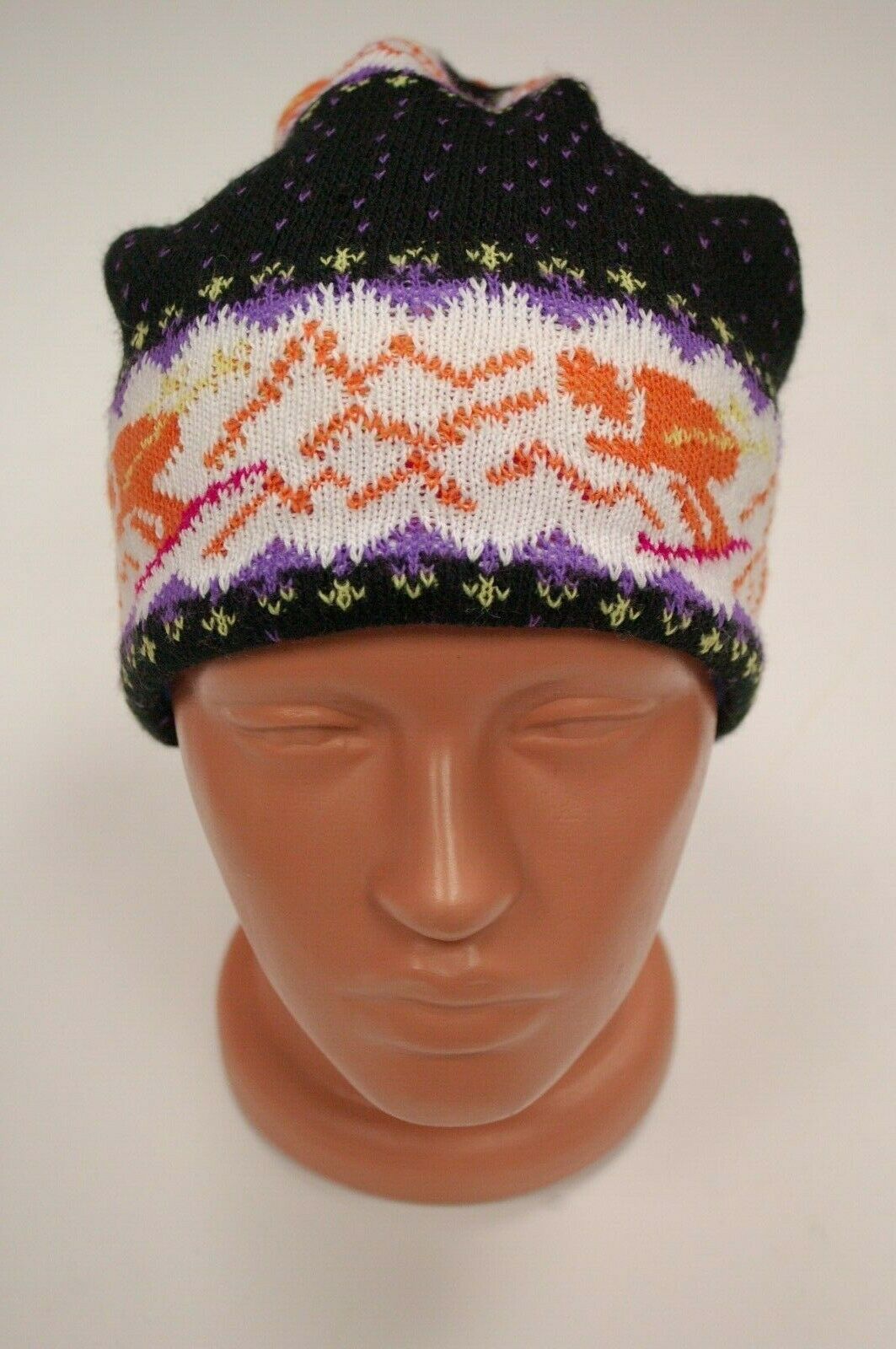 Originale, warme, gestrickte Skimütze für den Winter – praktisch und einzigartig! NEU!