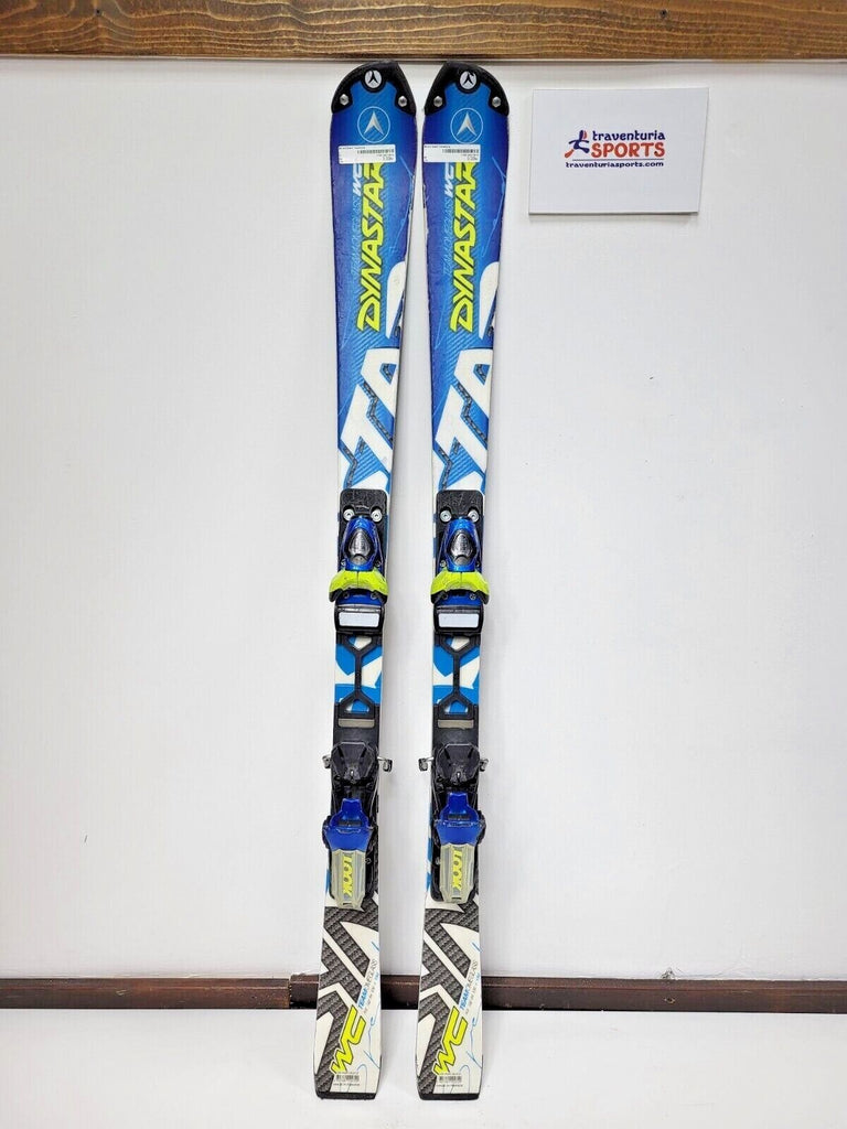 Dynastar Omeglass World Cup 132 cm Ski + Look 12 Bindings Winter Sport Outdoor