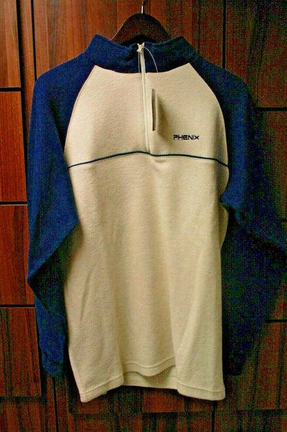 Vphenix 1/2 Zip Caldo Inverno Sci Pratico Comodo Casual Sport Taglia L NUOVO DI ZECCA