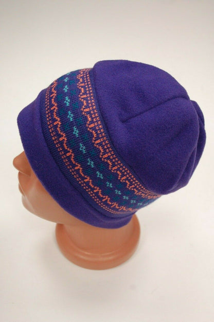 Cappello caldo e comodo da sci invernale lavorato a maglia Spluga Tricot, RARO, NUOVO DI ZECCA