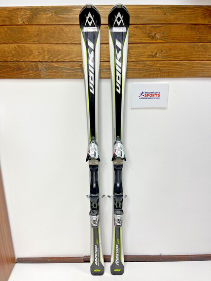 Völkl Racetiger Slalom Carver 168 cm Ski + Marker Motion 11 Bindings Winter Fun